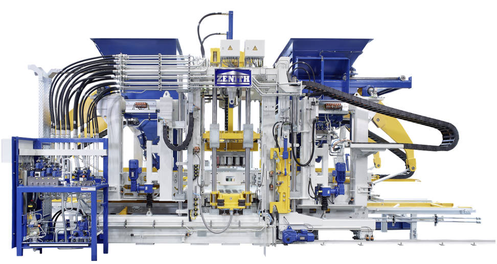 Saksa insenertehnilise ühe kaubaaluse plokkide tehnoloogia tipp